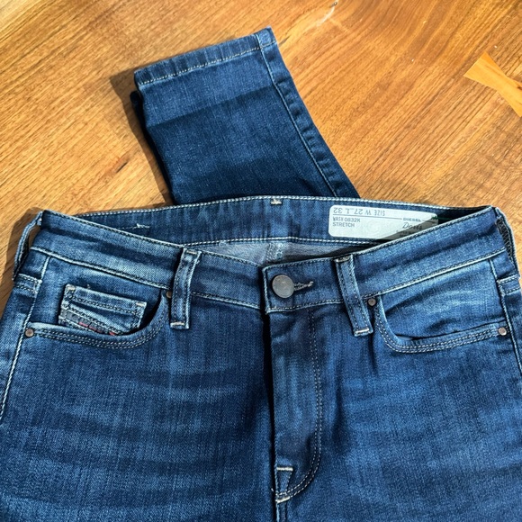 DIESEL Dark Wash Doris 0832K Super Skinny Jeans. Size Women’s W 27 L 32 - Picture 2 of 16